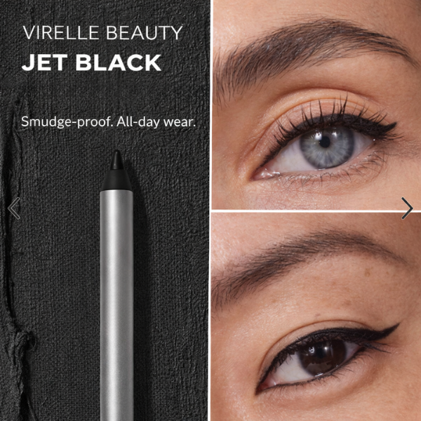 Virelle LongWear Jet-Black Eyeliner